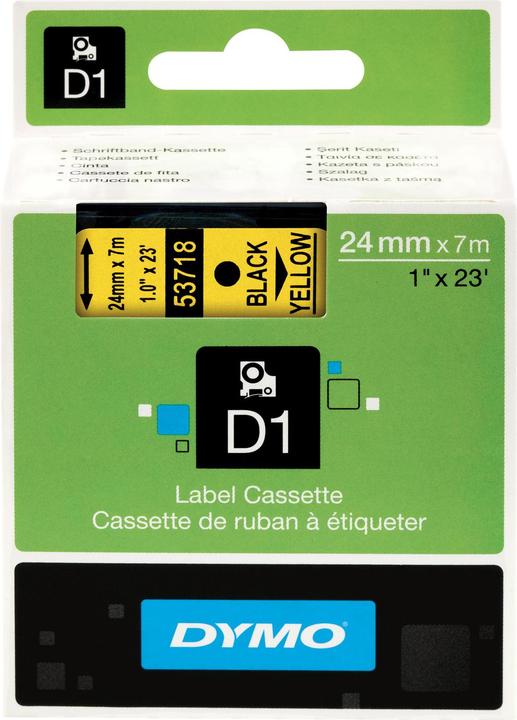 Produktbild Dymo S0720980 Standardband (2.40 cm, Schwarz)