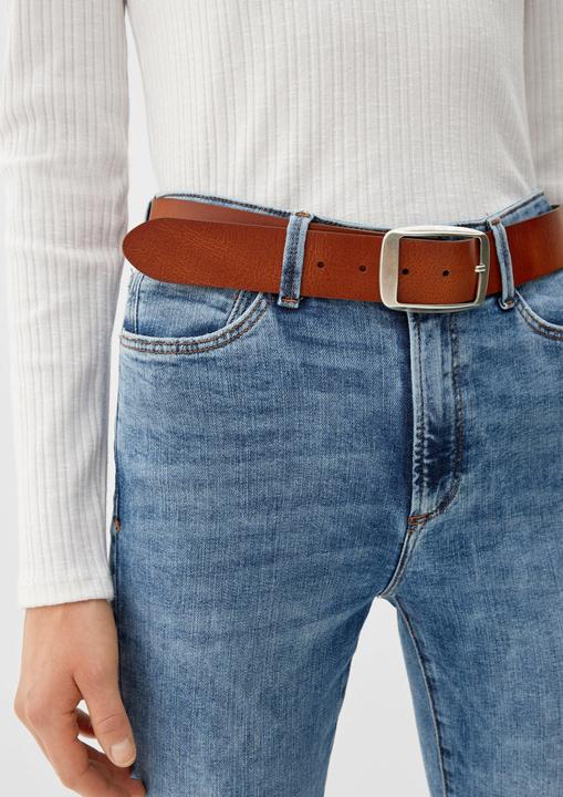 Produktbild S.Oliver Taillengürtel Taillengürtel aus Leder (80)