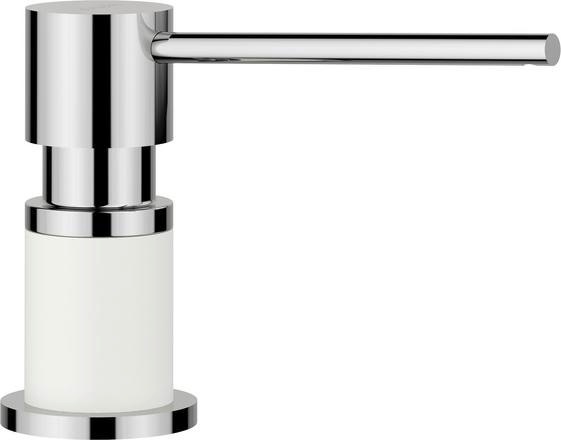 Silgranite bianco/cromo