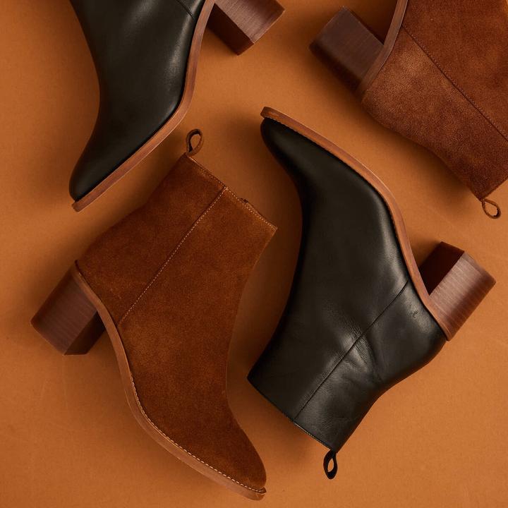Produktbild La Redoute Collections Lederboots Signature (40)
