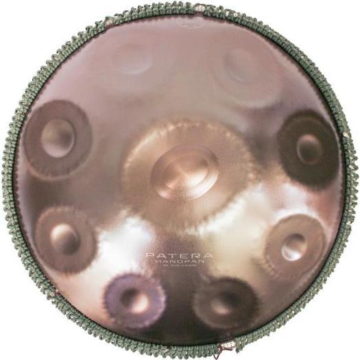 Thumbnail - Patera Handpan HPDM-6 D-Kurd Edelstahl mit Tasche (Handpan), Perkussion, Gold