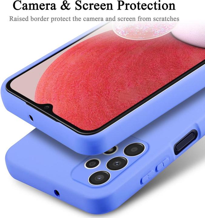 Actual product image Cadorabo Case for Samsung Galaxy A13 4G TPU in liquid protection silicone design (Samsung Galaxy A13)