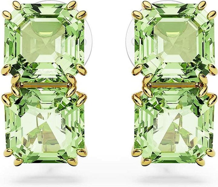 Produktbild Swarovski Millenia Ohrclips Kissenschliff Gold (Swarovski Metall)