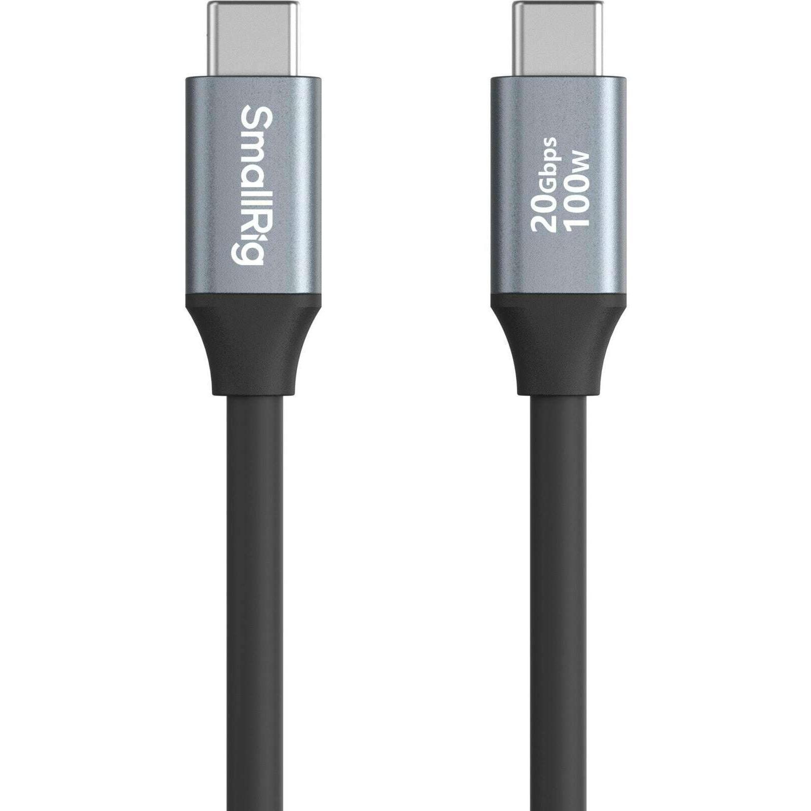 SmallRig USB C (Straight) to USB C (Straight) Data Cable (60cm / 23.6in) 4789 (0.60 m, USB 3.1), USB Kabel