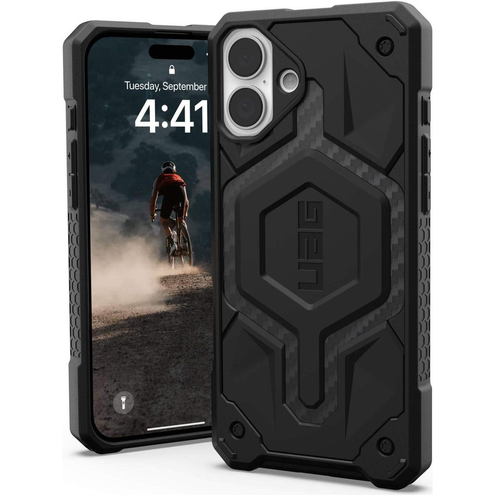 Thumbnail - UAG Monarch Pro (Apple iPhone 16 Plus), Smartphone Hülle, Schwarz