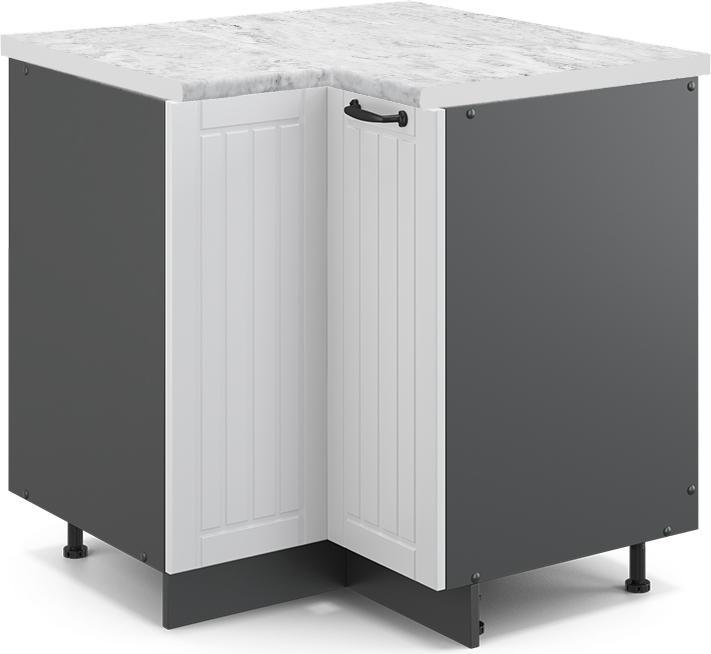 Anthrazit, Marble-Weiss, Weiss, Weiss Landhaus