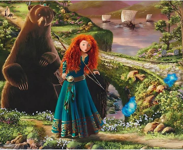 Immagine prodotto Schmidt Spiele Disney, Merida 1000 pezzi (1000 pezzi)