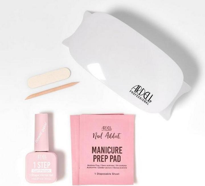 Immagine prodotto Ardell 1 Step Gel Polish Starter Kit Flower Petal (Petalo di fiore, Smalto per unghie effetto gel)