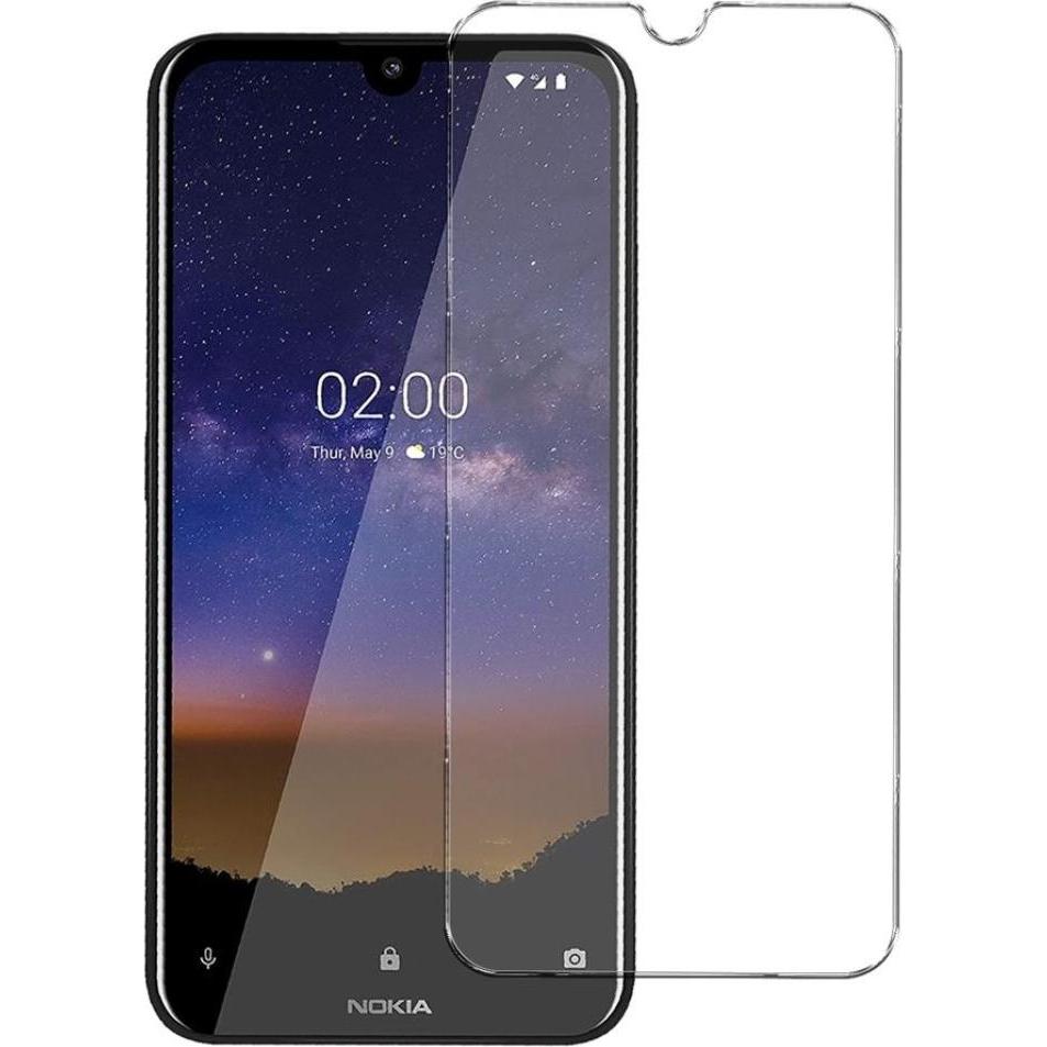 Screenguard Nokia 2.2 Panzerglas Schutzfolie Case Friendly Design (Nokia 2.2), Smartphone Schutzfolie, Transparent