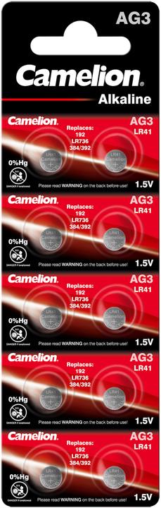 Produktbild Camelion Alkaline (10 Stk., LR41, 41 mAh)