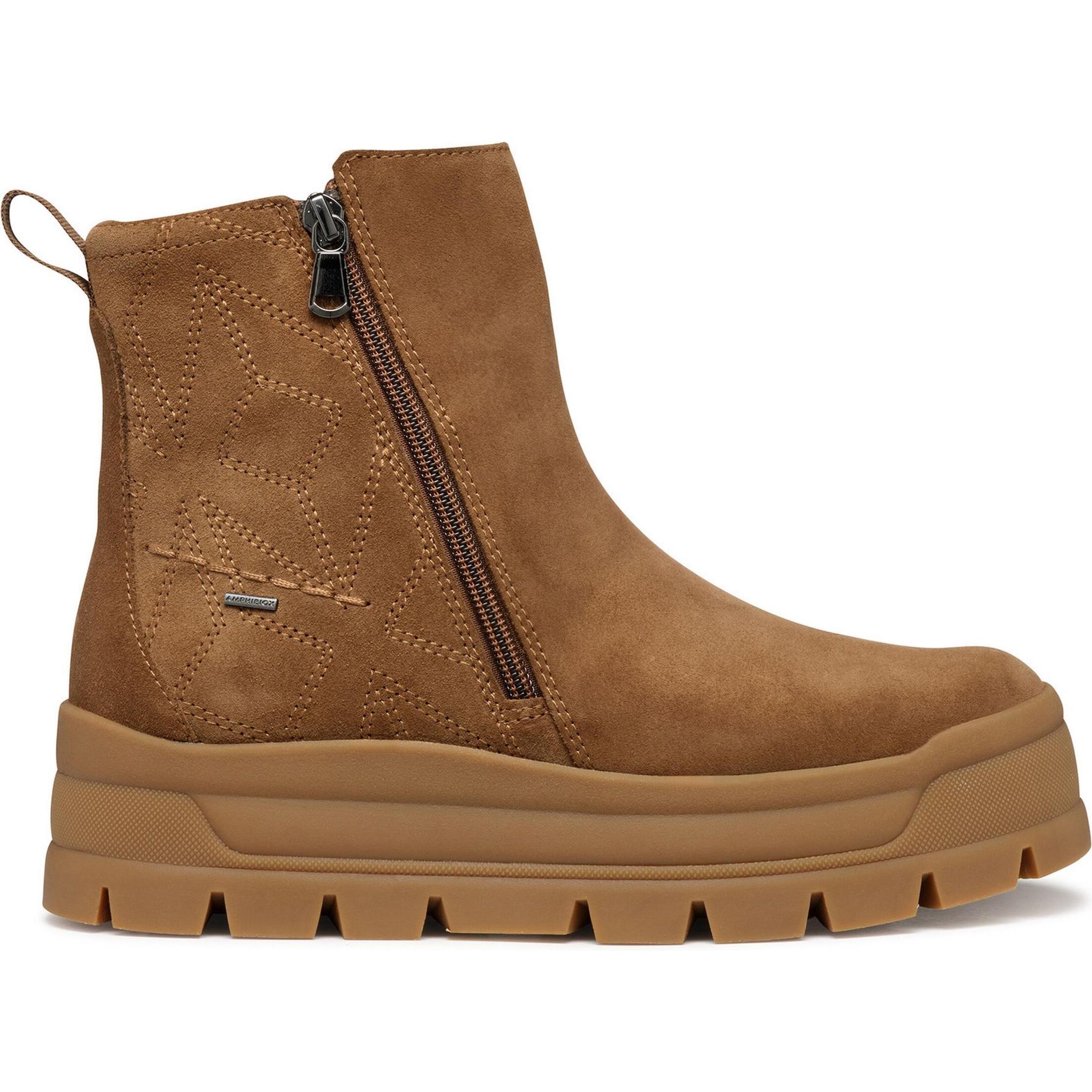 Geox, Damen, Boots + Stiefel, Spherica EC7, Braun, (39)