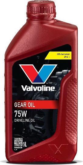 Actual product image Valvoline Vollsynthetisches EP-Getriebeöl 75W (1 l, SAE 75W-85)