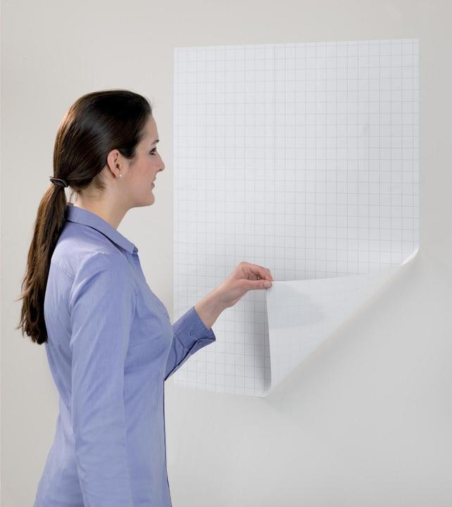 Immagine prodotto Franken X-tra! Pellicola per lavagna a fogli mobili, quadrata, 600x800mm