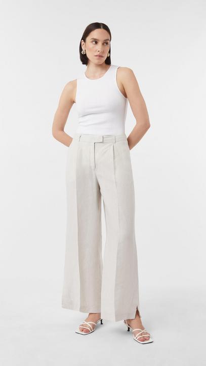 Actual product image Comma Hose Marlenehose aus Leinen mit Saum-Schlitzen (46)