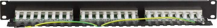 Produktbild DS-IT CAT 5e, FTP Netzwerk-Patchpanel, 19”, 24-fach.