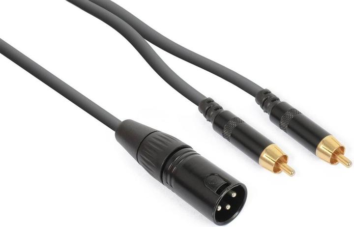 Actual product image PD Connex CX58-3 XLR 3 pole, male - RCA 3 m (3 m, XLR Cables)