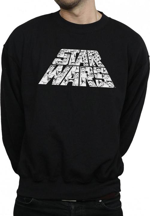 Produktbild Star Wars The Rise Of Skywalker Trooper Filled Logo Sweatshirt (5XL)