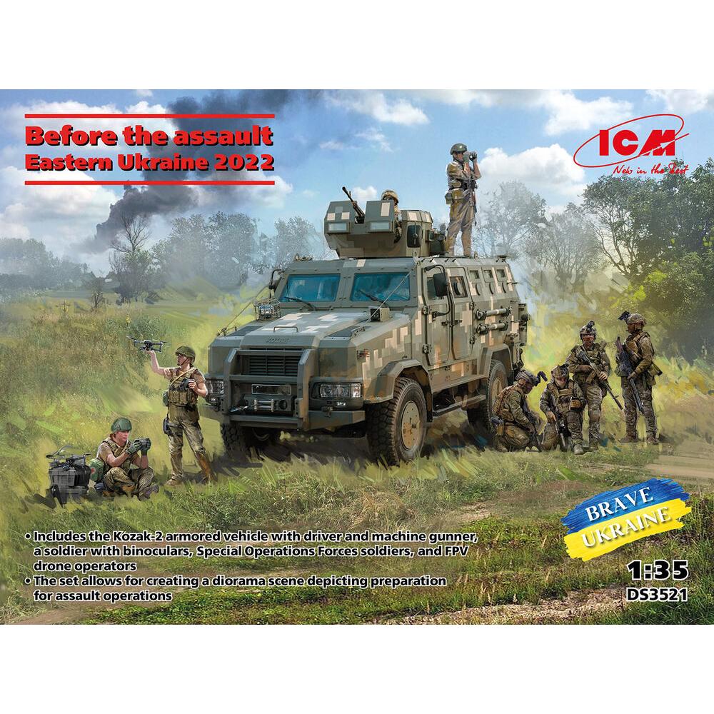 ICM Before the assault. Eastern Ukraine 2022