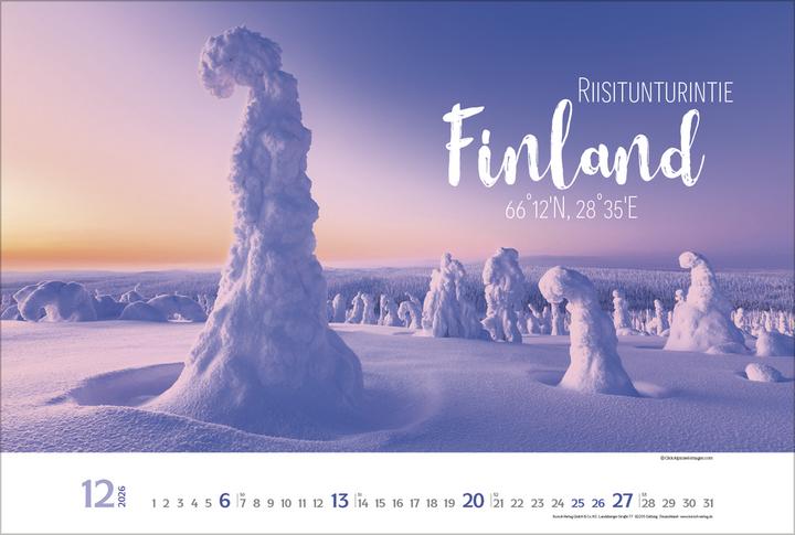 Produktbild Verlag Bildkalender Around the World 2026, Papierformat: Kein (Kein)