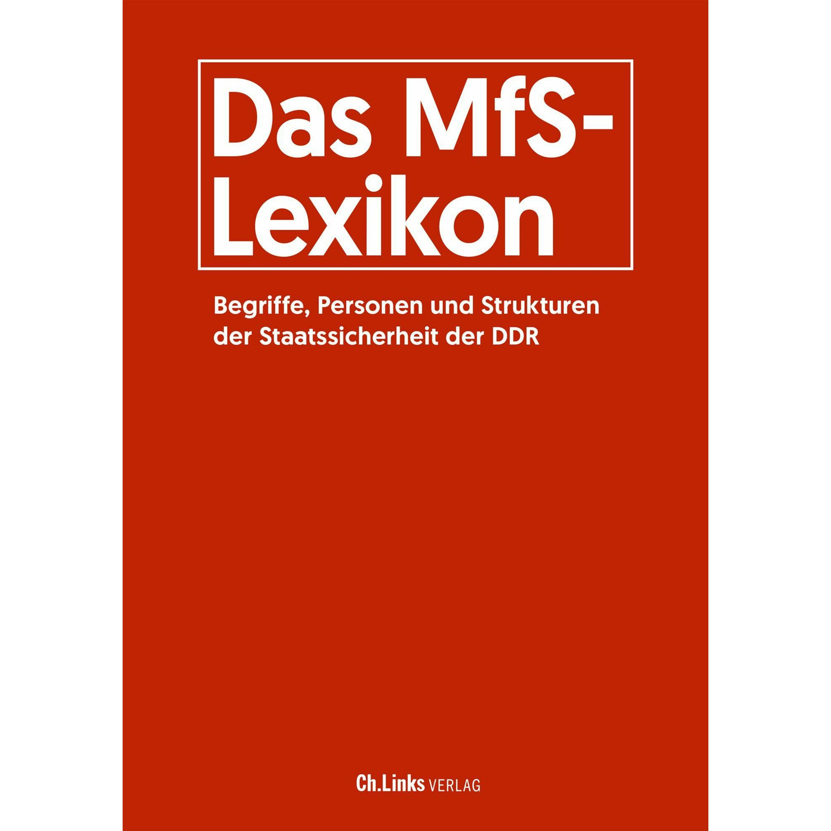 Thumbnail - Das MfS-Lexikon, Fachbücher von Bernd Florath, Helge Heidemeyer, Arno Polzin, Roger Engelmann, Walter Süss