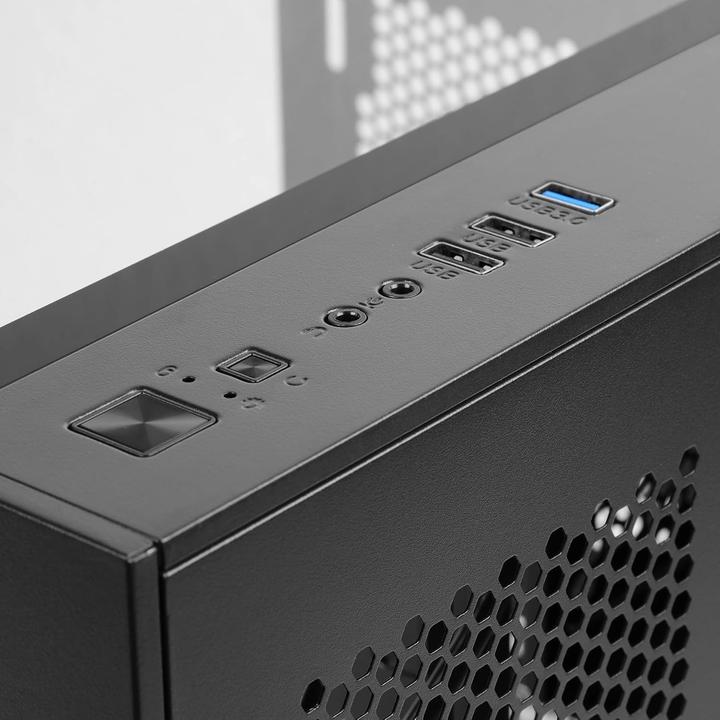 Immagine prodotto Mars Gaming Boitier Moyen Tour Atx Mc-3c RGB Avec Panneaux Vitrés (Noir) (ATX, mATX, Mini-ITX)