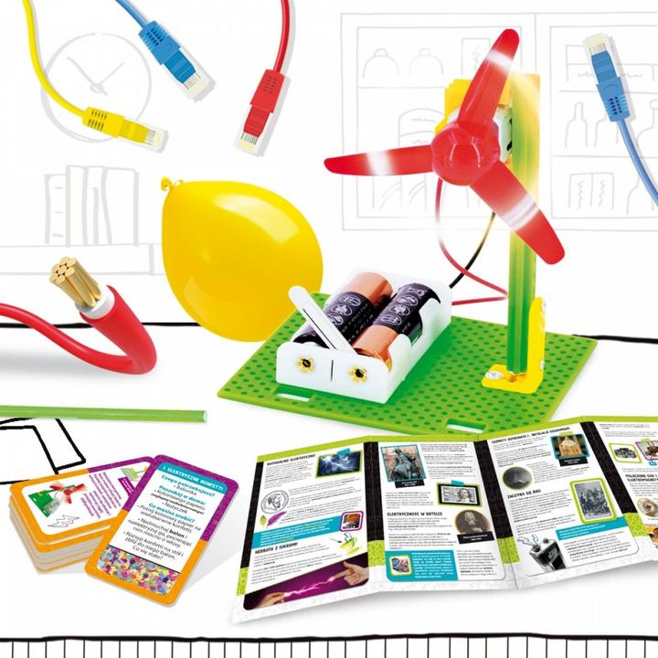 Actual product image Lisciani Science set I am a genius, experiment with electricity