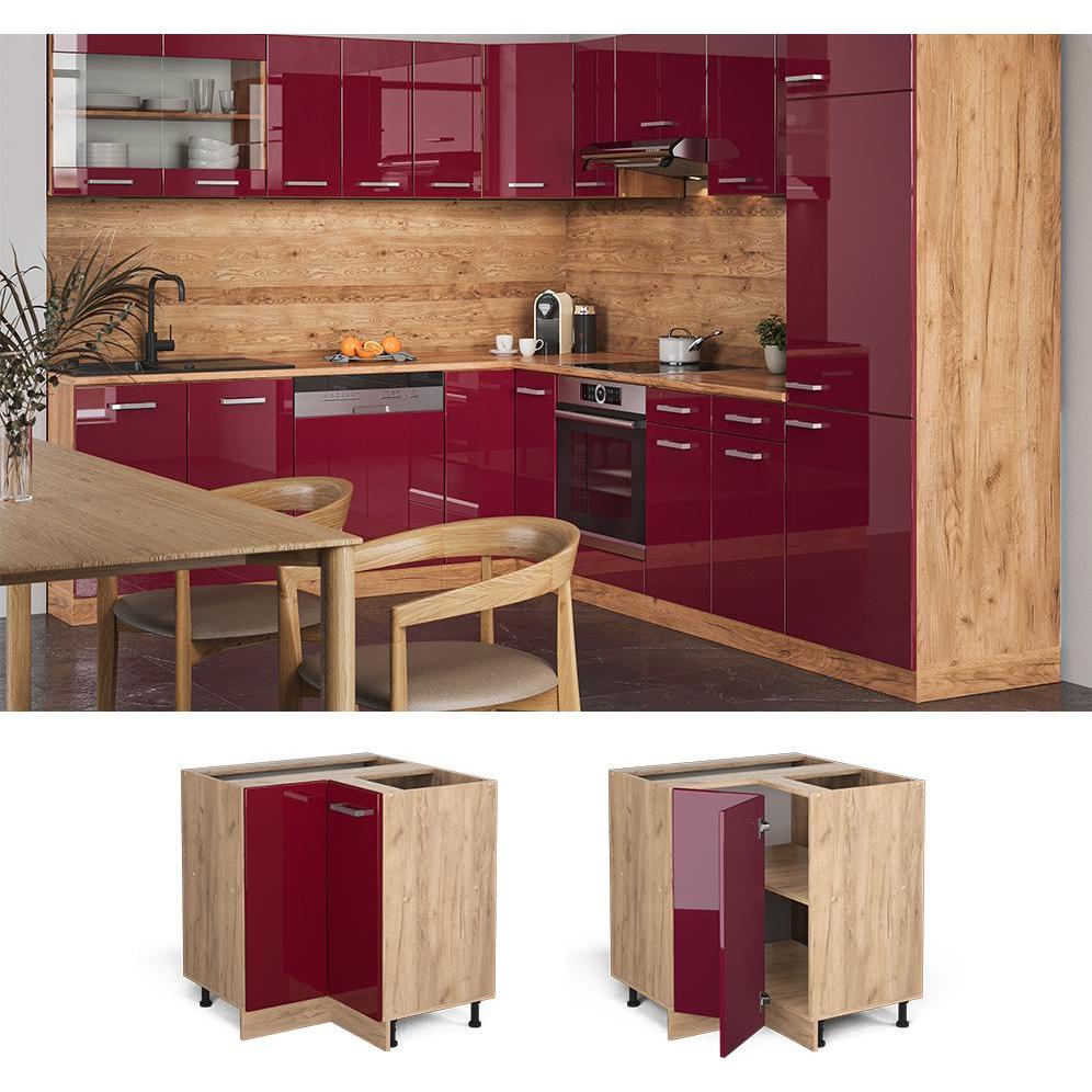 Thumbnail - Vicco, Regal, Eckunterschrank R-Line (75.5 x 46 x 81.5 cm)