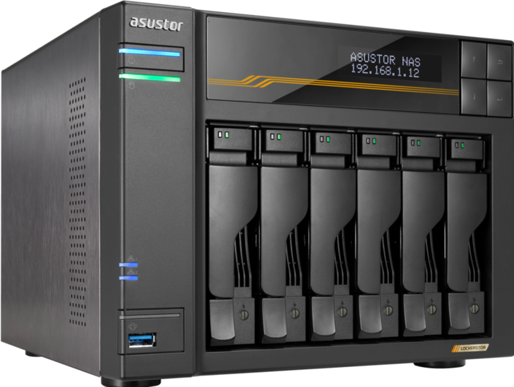 Produktbild Asustor LOCKERSTOR 6 Gen3 AS6806T