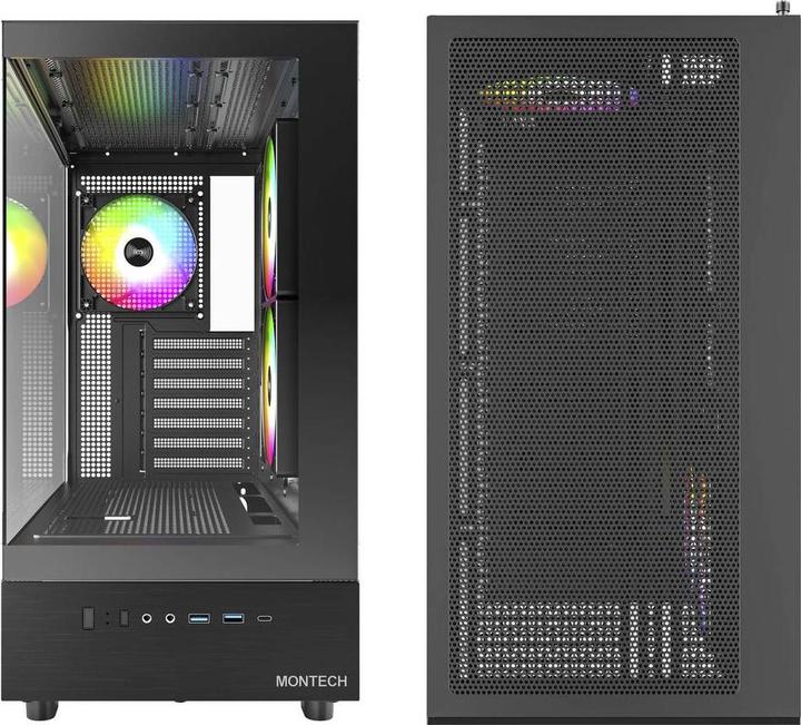 Actual product image Montech Xr (ATX, Mini-ITX, mATX)