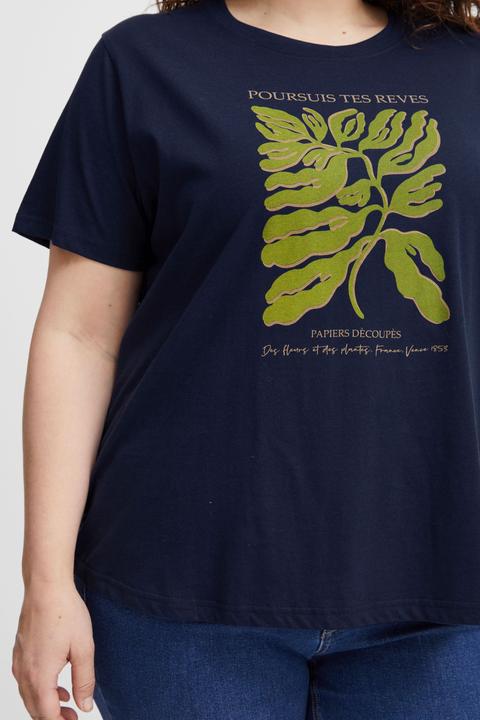 Actual product image Fransa Plus Size Selection - FPETTA TEE 1 - T-shirt - 20612958 (S)