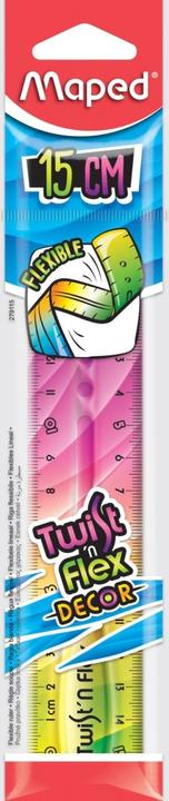 Image du produit Maped Règle plate Twist'n Flex DECOR, 150 mm, incassable (15 cm)