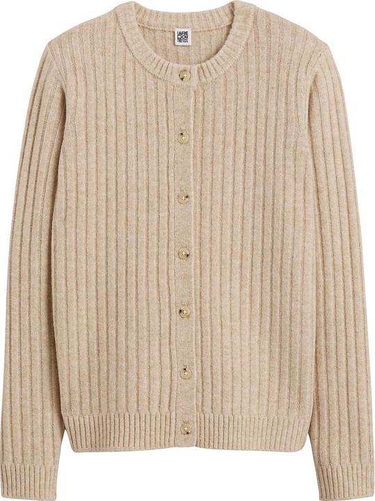 Produktbild La Redoute Collections Cardigan aus Rippstrick (S)