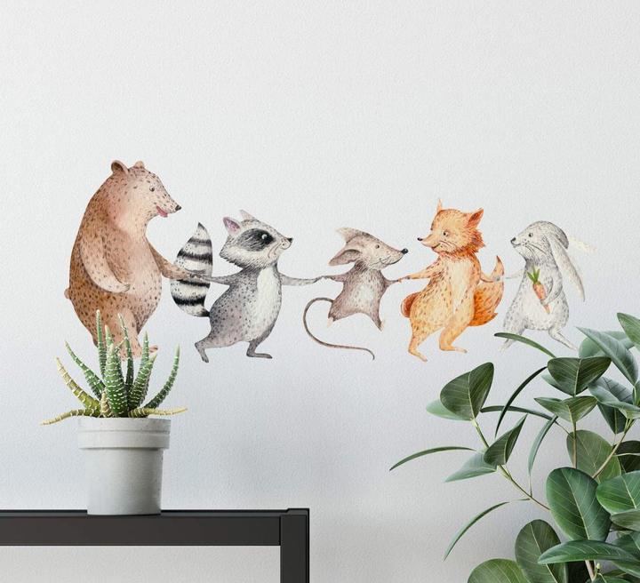 Produktbild Trenddeko Kvilis - Freunde im Wald (60 x 23 cm)