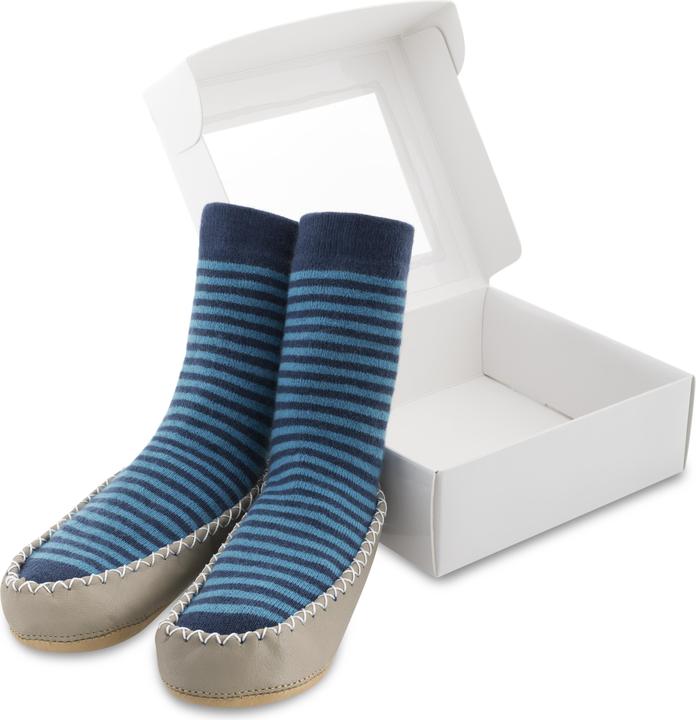 Actual product image Globe Hüttenfinken Stripes Gr. 23-26 Dunkelblau/Hellblau (24)
