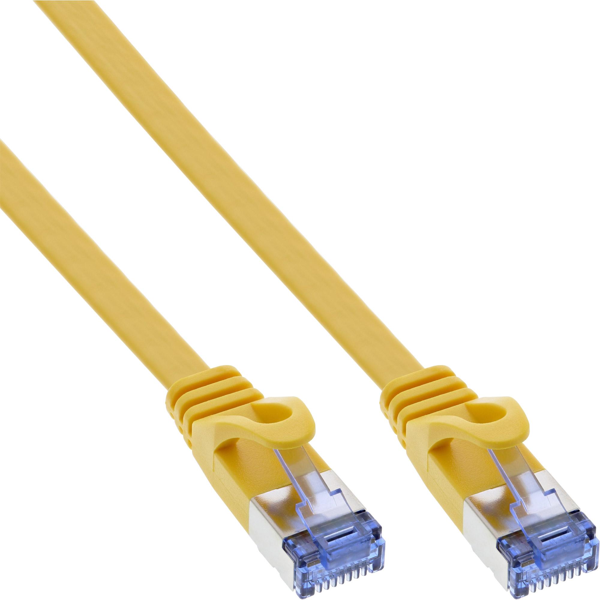 Thumbnail - InLine Patch-Kabel RJ-45 (M) bis RJ-45 (M) (U/FTP, CAT6a, 0.50 m), Netzwerkkabel