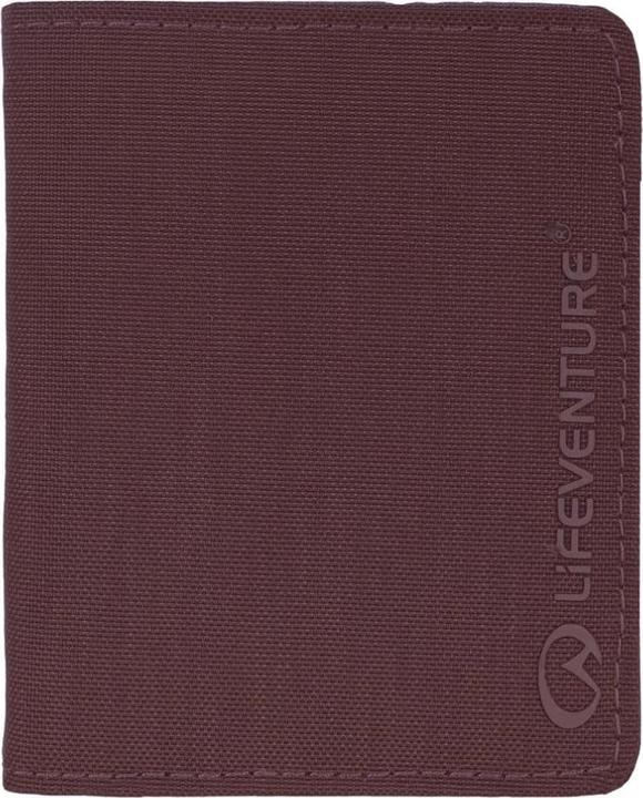 Lifeventure Portafoglio RFID, riciclato, prugna