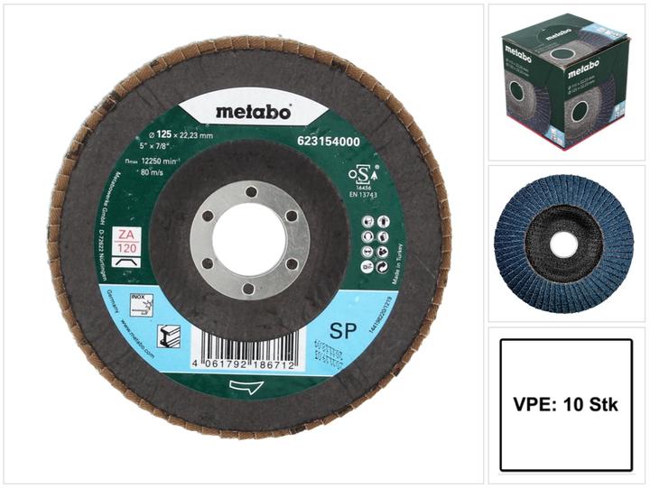 Actual product image Metabo Lamellar grinding disc (120)