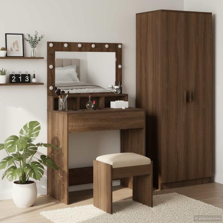 Image du produit vidaXL Schminktisch (41 x 75.50 x 135 cm)