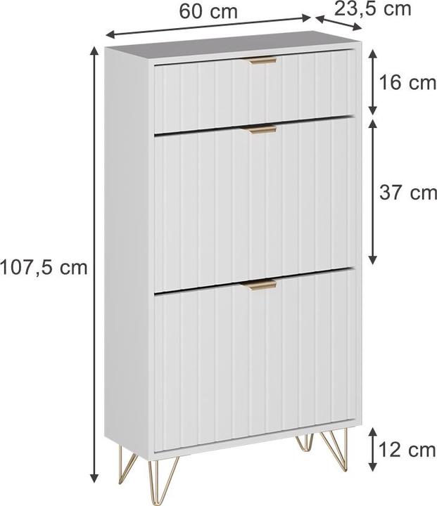 Produktbild Vicco Helge (60 x 23.50 x 107.50 cm)