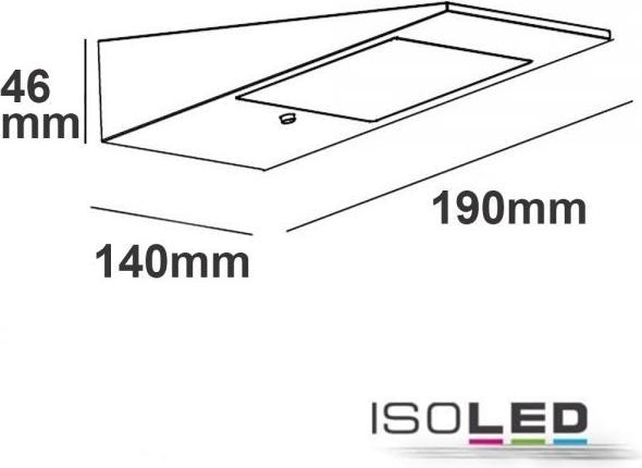 Immagine prodotto Isoled Lampada da parete LED SOLAR con sensore di movimento e luminosità (230 lm, IP54)