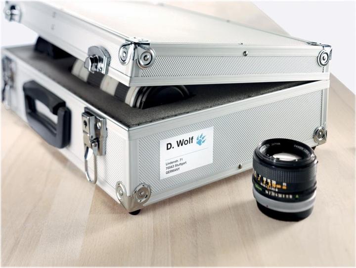 Actual product image Herma Power labels A4