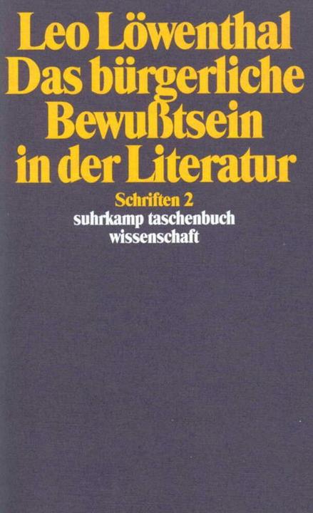 Produktbild Schriften. 5 Bände (Deutsch, Leo Löwenthal, 1990)