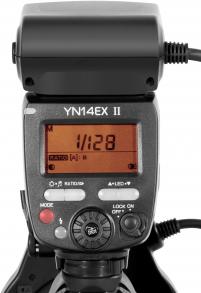 Produktbild Yongnuo Fernauslöser YN-14EXII TTL-Makro-Ringlichtblitz für Canon (Kabel)