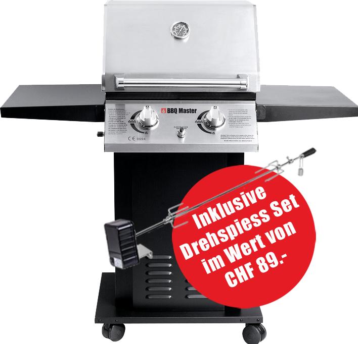 Image du produit BBQ Master S Set inkl. Drehspiess (8.80 kW)