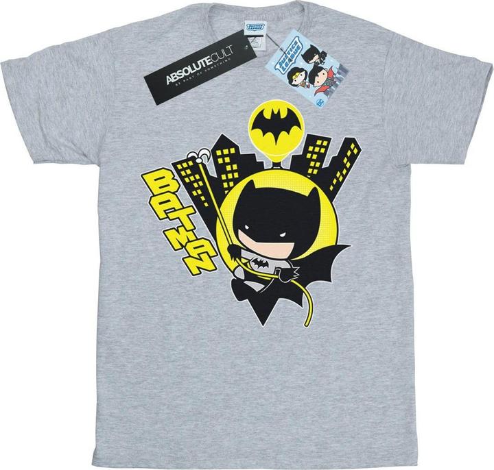 Chibi Batman Swinging TShirt Jungen (128)