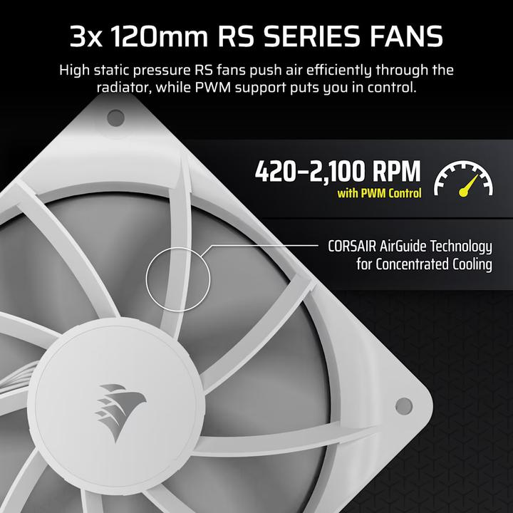 Actual product image Corsair Nautilus 360 RS LCD