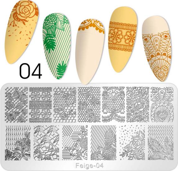 MoYou London Nail Art Stamping Fig 04