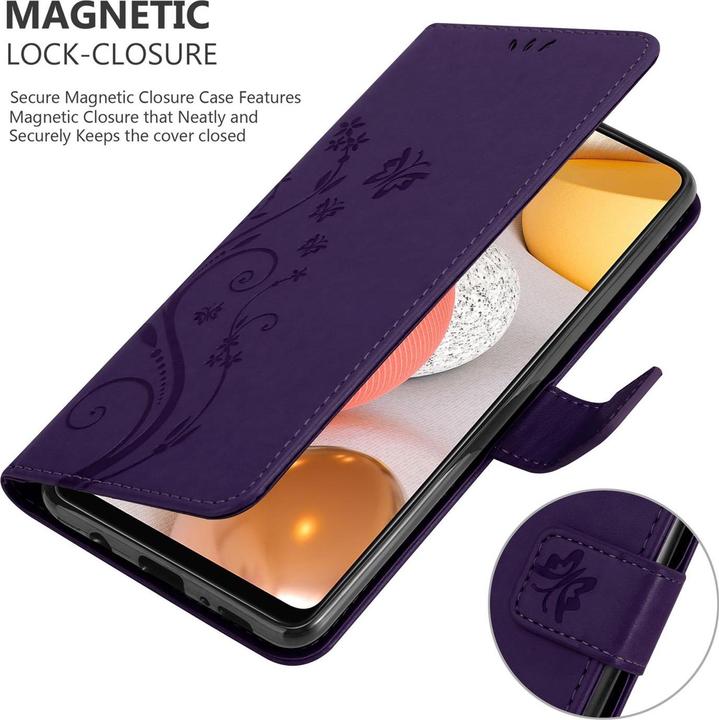 Immagine prodotto Cadorabo Copertina del libro di fiori (Samsung Galaxy A42 5G, Samsung Galaxy M42 5G)