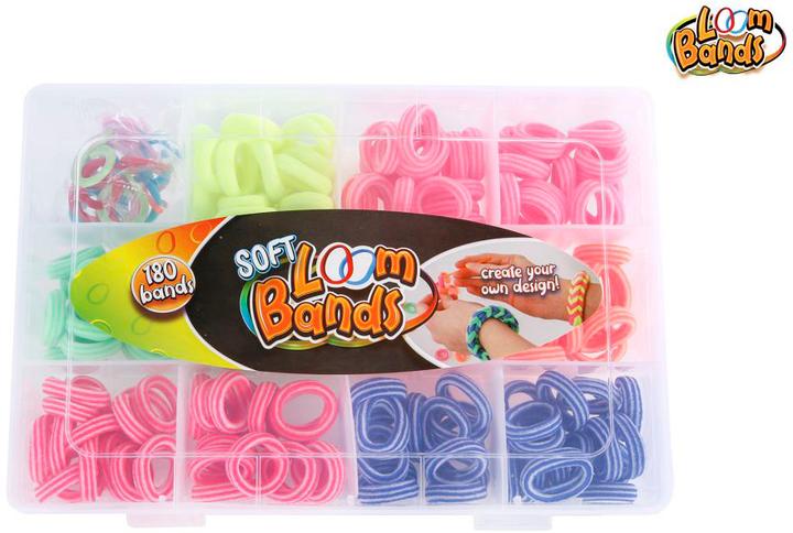 Actual product image Sombo Soft Loom Bands set en coffre