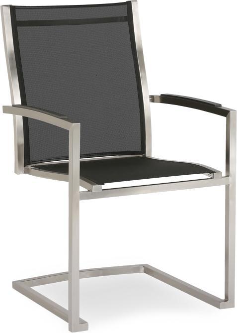 Produktbild Best Freischwing-Sessel Marbella Edelstahl/schwarz